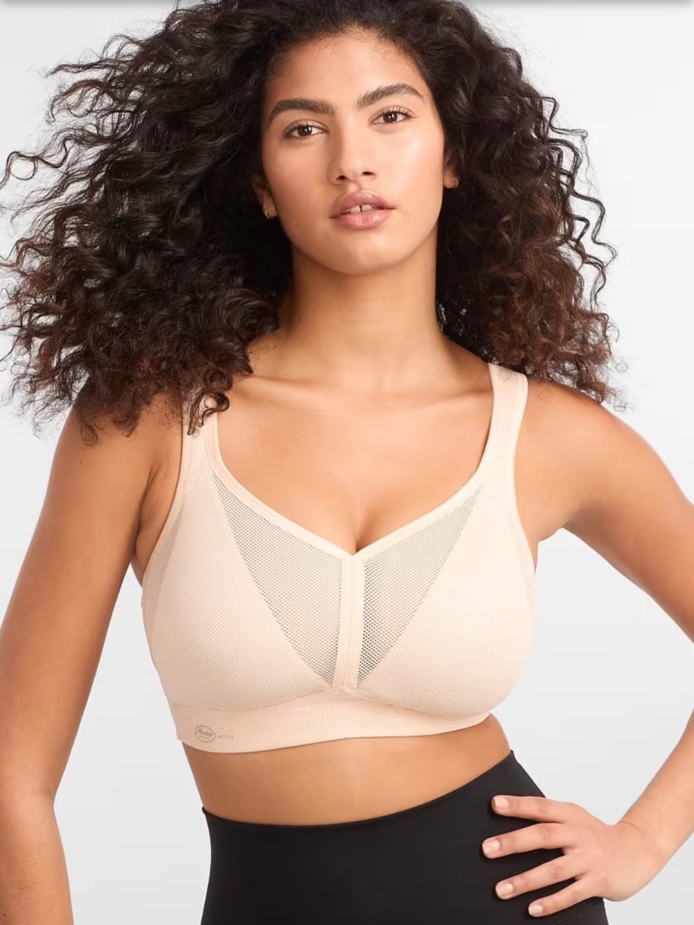 Anita Air Control High Impact Wire Free Sports Bra Smart Rose 38F